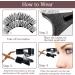 Magnetic Eyelashes with Applicator 3 Pairs False Eyelashes Magnetic No Glue and Eyeliner Natural Look Magnetic Eyelashes Extension Kit with Clamp and Brush 3D Effect Waterproof False Eye Lashes - Buy Online on GoSupps.com