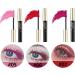Pink Red Thrive Volume Liquid Mascara-3Pcs Pink Red Waterproof Smudge-proof Colored Mascara for Eyelashes Hypoallergenic Fast Dry Lashes Cosplay Party Stage Use Women Girl Makeup Gift-05#+06#+07# - Buy Online on GoSupps.com