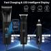 Roziapro Hair Clippers for Men - Precise Close Cutting Beard Trimmer & Rechargeable Barber Clippers Kit (Black) - Professional Hair Clippers & Nose Hair Trimmer - Buy Online on GoSupps.com