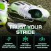 Lux Dual Grip Sports Insoles GripArray - Shock Absorbing Athletic Inserts for Soccer Running Golf Basketball & Tennis - Men & Women Med L (9.5-13 / 11-14.5 - Buy Online on GoSupps.com