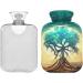 Buy Naanle Magic Tree of Life 2L Hot Water Bottle - Heat & Cold Therapy Hand/Foot Warmer with Lid - Pain Relief Solution for All Ages - Buy Online on GoSupps.com