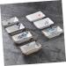Zerodeko Flavor Seasoning Plate Sushi Japanese Dish 3 Pcs Oil Dish Ceramics Clip Bowl Soy Sauce Soy Sauce Bowl Dipping Sauce Dishes - Buy Online on GoSupps.com
