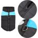 Shinmax Waterproof Winter Dog Coat - Warm Padded Jacket for Small Medium Large Dogs - XX-Large Blue - Ultimate Protection & Comfort - Buy Online on GoSupps.com
