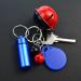 10 Pcs Waterproof Aluminum Pill Holders with Keychain - Portable Pill Case for Travel - Bantoye Multicolor Drug Containers - Buy Online on GoSupps.com