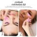 Buy 1 Set Eyelash Silicone Gasket - Triple Plastic Pink Fake Eyelashes for International Shipping - Buy Online on GoSupps.com