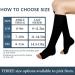 GODORIO Open Toe Compression Socks - 2 Pairs Knee High 15-25 mmHg Best Support for Men & Women - Black/Beige 2X-Large - Buy Online on GoSupps.com