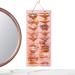 Hair Clips Storage - Felt Hair Accessories Organiser | 170g Hanging Hair Storage Organiser | Wear-Resistant Display Holder Claw Clips Holder | Hanging Hair Claw Clips Holder for Women Ladies Girls Pink - Buy Online on GoSupps.com