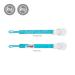 Medela Baby Pacifier Chain with Clip - Fits Most Pacifiers - Turquoise - 1 Piece for Secure & Stylish Baby Soothing - Buy Online on GoSupps.com