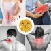 Acupressure Ball Set - 32mm Magnetic Hedgehog Massage Balls for Stress Relief & Foot Massage (Gold) - Buy Online on GoSupps.com