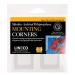 Lineco 1.25 Slimline Polypropylene Mounting Corners. Pack of 72. Self Adhesive  Pressure Sensitive  Non-Yellowing  Mount Pictures Without it Touching Tape  Scrapbooking  DIY  Displaying Pictures Pack of 1