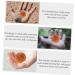 Beavorty 6 STK Wooden Massage Balls - Hand Exercise & Decompression Tools for Yoga & Gymnastics - Buy Online on GoSupps.com