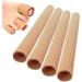 4 Pieces Gel Toe Caps & Bandage - Finger Protection Toe Separator & Cushion for Corn Relief - 15x2.5cm - Buy Online on GoSupps.com