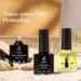 Beetles 3pcs 7.5ml Gel Top Coat Base Coat & Cuticle Oil Set - Long Lasting Glossy Shine | DIY Home Gel Nail Kit - Buy Online on GoSupps.com