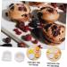 Milisten 4 Pcs Cake Mold Ice Cream Biscuit Silicone Soap Making Molds Molde De para Resina Chocolate Molds Cookie Cake Creative Baking Molds Aroma Silica Gel Cake Pie Muffin White Whitex2pcs 9X8X2.6CMx2pcs - Buy Online on GoSupps.com