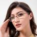 LIMITA Reading Glasses for Men - Blue Light Blocking Metal Readers with Case Foldable 1.5x Magnification - Buy Online on GoSupps.com