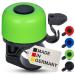 Bicycle bell children - bicycle bell children boys - bell bike children bell children's bike children bicycle bell - made in germany green + reduction socket