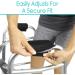 Walking aid arm pad 1 Pair Walking Arm Crutch Handle Pads Walker Grips Soft Padded Hand Covers Non slip Comfortable Cushion Padding Wicking Comfort Washable Black - Buy Online on GoSupps.com
