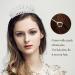 Silver Tiara and Crown for Women - Crystal Rhinestone Wedding Tiaras | Casoty - Buy Online on GoSupps.com