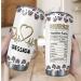 Personalized Nurse Tumbler - Custom 20 Oz Stainless Steel Travel Cup | Unique Nurse Gifts | Stethoscope Leopard Print | Ideal for Nurse's Day & Birthdays - Buy Online on GoSupps.com