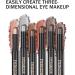 Stick d' paupi res - 6 pi ces Cracon Shadow Set | Crayon de fard paupi res chatoyant | Ensemble de maquillage applicateur stylos tanche claircissement de longueur morte pour les fi - Buy Online on GoSupps.com