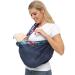 CUBY Portable Breathable Baby Sling Baby Essentials for Newborn Quick Dry Air 3D Mesh Fabric Wrap Baby Carrier Adjustable Sling Easy Toddler Carrier for Newborn up to 0-24 Months 45 lbs Mesh Tropical Rainforest