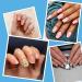 Metallic Micro Beads for Nails - Golden Silver Rose Gold Black Caviar Beads 0.8-3.0mm - Buy Online on GoSupps.com
