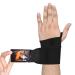 Wrist Brace Support for Tendonitis Relief | Adjustable Wrist Wraps for Sports & Injury Recovery | Carpal Tunnel Pain Relief - Buy Online on GoSupps.com