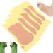Folosafenar sweat absorbing made of soft and breathable cotton 3.5 x 2.6 inches armpit self -adhesive 5 pieces for feet for all people for armpits