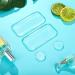 6-Piece Clear Silicone Eyelash Extension Pad Set for Loose Lash Grafting - False Eyelash Holder and Adhesive Pallet - Buy Online on GoSupps.com