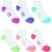 Hanes Women's 6-Pack Lightweight Ventilation Ankle Socks - Size 8-12, White Assorted - Buy Online on GoSupps.com