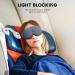 AILE Sleep Eye Mask - 100% Light-Blocking 3D Contoured Design for Back & Side Sleepers Zero Eye Pressure Breathable Soft Comfort (Light Blue - Buy Online on GoSupps.com