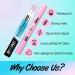 JIMIRE Lashes Adhesive Bond & Seal - Strong Hold Waterproof Lash Glue for 72 Hours - Latex-free & Long Lasting - Ideal for DIY Cluster Individuals False Eyelashes - Buy Online on GoSupps.com