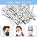 JOERIC 500pc Nose Bridge Strips JOERIC Adjustable Aluminum Metal Nose Clips Wire for DIY Face Mask Making Accessories for Sewing Crafts - Buy Online on GoSupps.com