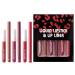 Fravsiu Lipstick set lip liner combo waterproof lip liner long lasting lipstick moisturizing lipstick lip gloss combo waterproof lip pencil and moisturizing lipstick combo for daily use