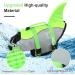 Emust Dog Life Jacket - Adjustable Size for Small Medium & Large Dogs | Water Safety Vest with Rescue Handle for Swimming & Beach - Green - Buy Online on GoSupps.com