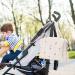 Stylish Large Capacity Cotton Travel Wrapping Bag for Strollers & Newborns - Perfect Diaper Bag for Towels & Toys - Buy Online on GoSupps.com