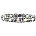 Custom EM Ceramic Collar for Dogs & Cats - Made to Measure US Paracord (51-60 cm Black-White) | International Shipping Available - Buy Online on GoSupps.com