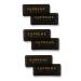 Barber Grippers by Supreme Trimmer   Salon & Barber Hair Holders for Men  Women  Barbers  Stylists  Makeup Artist 3PK (Black/Gold Rectangle 3PK)