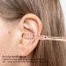 Rose Gold Earwax Curette Remover | Double Head Ear Spoon for Itch Relief | Home Ear Cleaning Tool - Buy Online on GoSupps.com