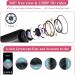 Ear Wax Removal Tool with Camera Smart Visual Otoscope for iPhone iPad Android Ear Cleaning Tool with Lights in Rose Red - Buy Online on GoSupps.com