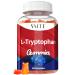 L Tryptophan 1000mg Gummies Chewable Supplement for Positive Outlook Calm Support & Inner Balance 60 Vegan Gummy to Promote Restful Nights Support Mental Focus & Encourage Peaceful Sleep