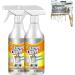 Neat Freekz All-Purpose Kitchen Pots And Pan Cleaner Neat Freekz All Purpose Kitchen Cleaner Multipurpose Powerful Stain Removing Foam Cleaner Kitchen Oil Grease Cleaner (2PC)