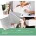 Salon Essentials Natural Disposable Towels - Ultra-Absorbent & Thin - 50 Pack for Spas Salons & Hairdressers - 40x80cm White - Buy Online on GoSupps.com