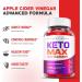 (5 Pack) Keto Max ACV Gummies - 1000mg Apple Cider Vinegar with B12, Beet Root, Pomegranate Juice - Vegan Formula for Keto Diet - 300 Gummies - Buy Online on GoSupps.com