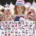 Independence Day Temporary Tattoos for Women Men Patriotic Flag Face Body Tattoo Stickers 4th of July Holiday Fake Tattoos Parades Party Waterproof Decorations 20 Sheets (A) Patriotic Tattoo A