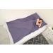 JITTY Sleeping Bag Liner 83x45 - Travel Sheet for Camping, Backpacking, and Hiking | Grey Blue - Ideal for Business Trips, Mountain Climbing, Hostels, and Train Travel - Buy Online on GoSupps.com