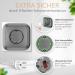 Premium Child Locking Sockets (10x) - Ultra Safe 3-Fold Protection Easy Removal with Key Reusable Adhesive - Baby & Child Socket Safety - Buy Online on GoSupps.com