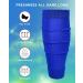 Exxact Sports Royal Blue Calf Compression Sleeves for Men & Boys - 1 Pair Football Leg Sleeves - Buy Online on GoSupps.com