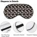 Shop Sphynx Cats Sleep Mask for Women | Adjustable Eye Shades & Elastic Strap Perfect for Travel & Relaxation - Buy Online on GoSupps.com