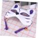 Vintorky Reusable Cat Mask for Women | Cosplay & Halloween Party Accessories - Stylish Half Mask Headgear - Buy Online on GoSupps.com